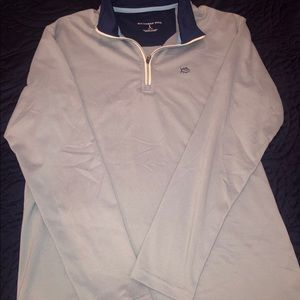 Southern tide boys 1/2 zip pullover L